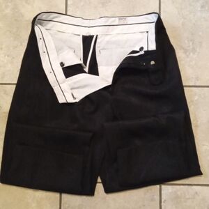 Simply basic men's black dress pants